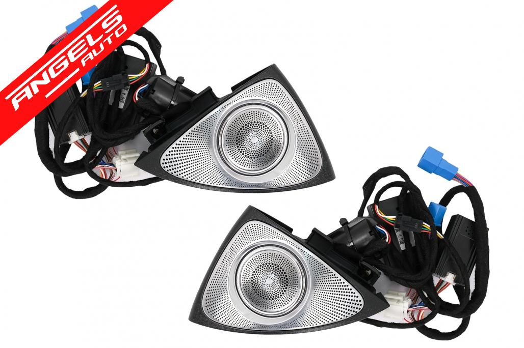 Tweeter LED rotativ 3D cu 64 culori compatibil cu Mercedes E-Class W213 S213 C238 (2016-2019)