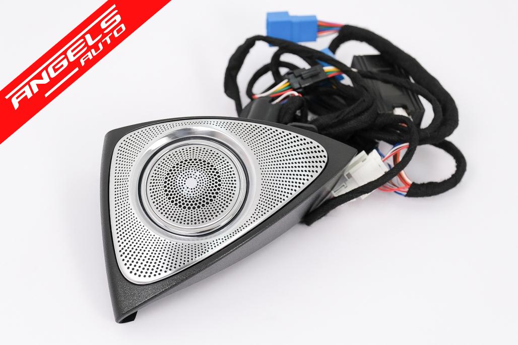 Tweeter LED rotativ 3D cu 64 culori compatibil cu Mercedes E-Class W213 S213 C238 (2016-2019) - imagine 3