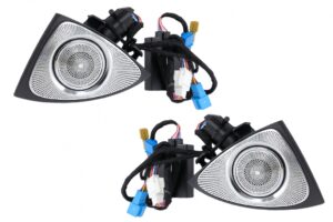 Tweeter LED rotativ cu 7 culori compatibil cu Mercedes S-Class W222 (2013-2020)