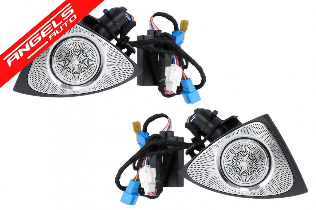 Tweeter LED rotativ cu 7 culori compatibil cu Mercedes S-Class W222 (2013-2020)