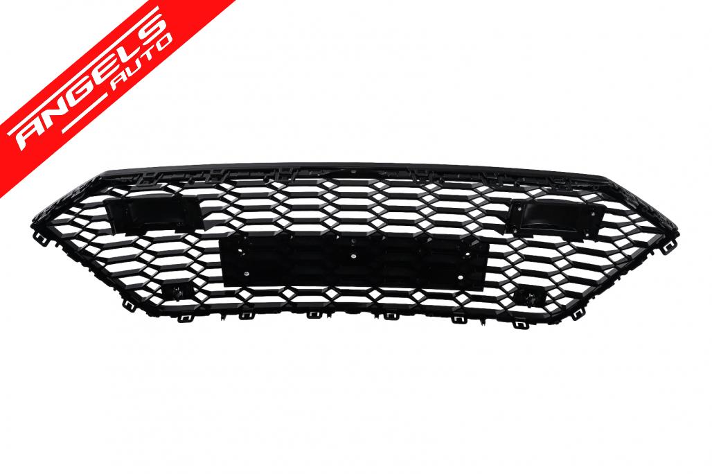 Grila Centrala compatibila cu Audi A7 4K (2018-up) RS7 Design Negru Lucios - imagine 8