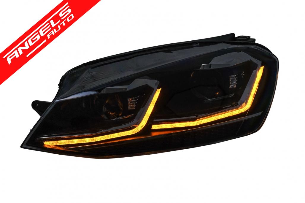 Faruri LED DRL compatibile cu VW Golf 7 VII (2012-2017) Semnal Static - imagine 4