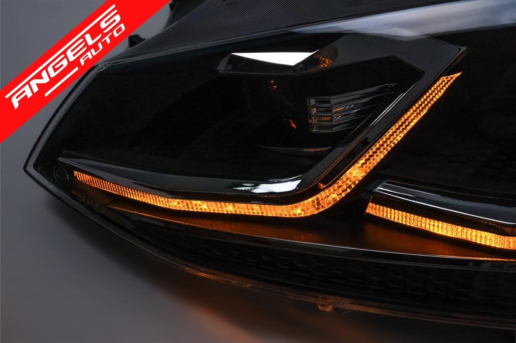 Faruri LED DRL compatibile cu VW Golf 7 VII (2012-2017) Semnal Static - imagine 5