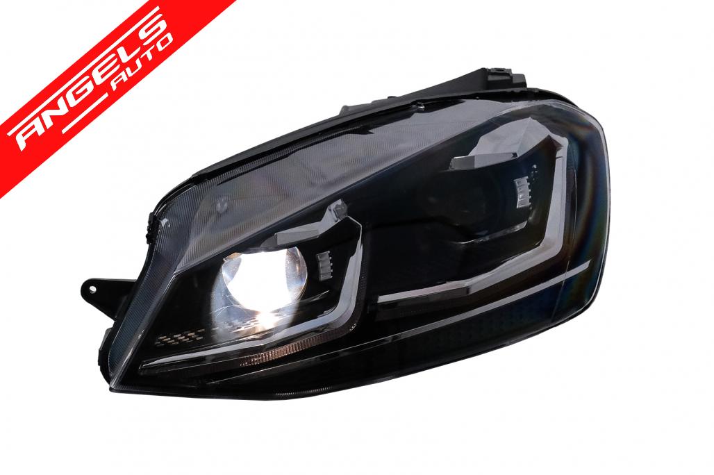 Faruri LED DRL compatibile cu VW Golf 7 VII (2012-2017) Semnal Static - imagine 6