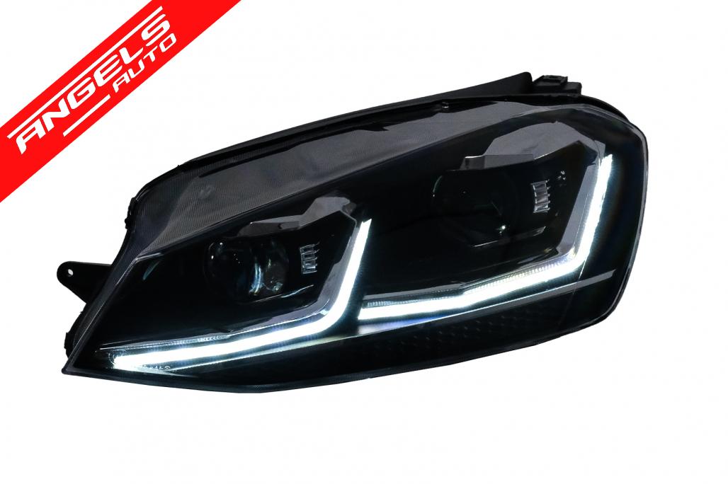 Faruri LED DRL compatibile cu VW Golf 7 VII (2012-2017) Semnal Static - imagine 7