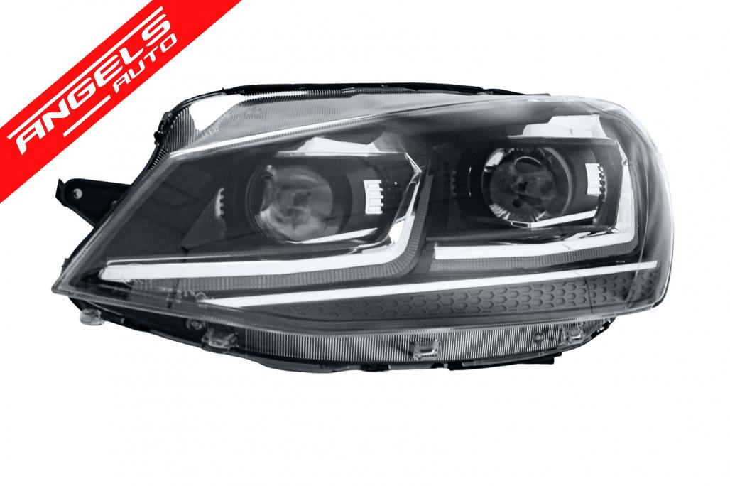 Faruri LED DRL compatibile cu VW Golf 7 VII (2012-2017) Semnal Static - imagine 2