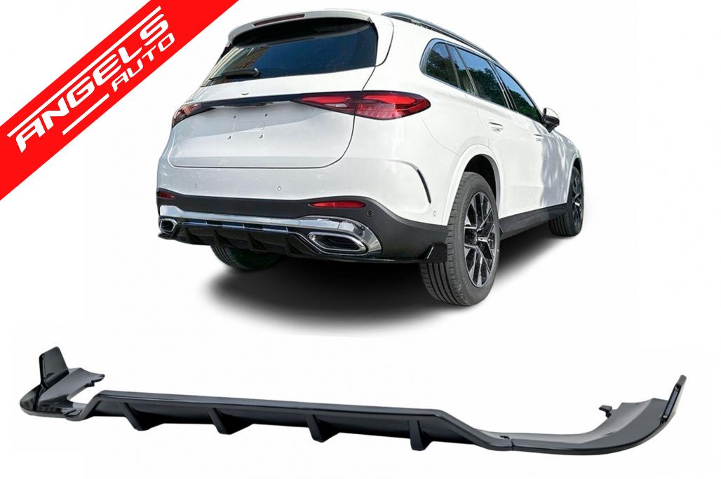 Prelungire Bara Spate compatibil cu Mercedes GLC-Class X254 SUV Sport Line (2022-2027) Negru Lucios - imagine 5