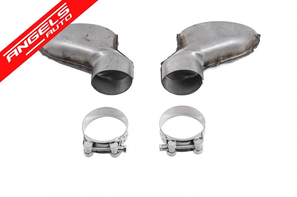Difuzor Bara Spate si Tobe Evacuare compatibil cu Audi A7 4G (2010-2014) RS7 Design Negru - imagine 8