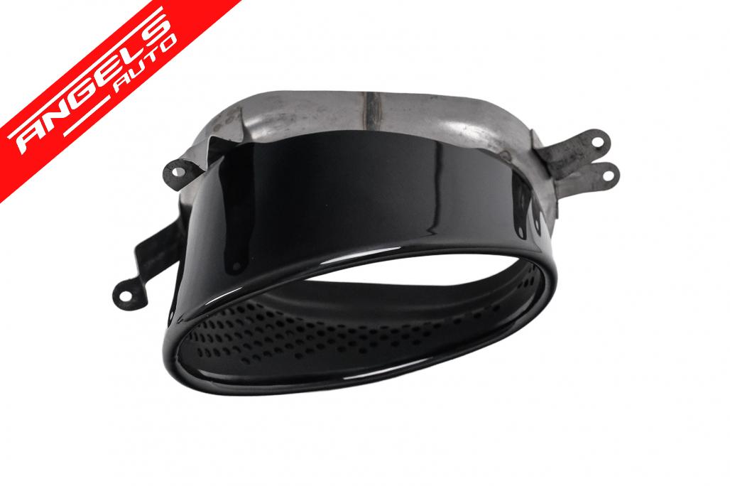 Difuzor Bara Spate si Tobe compatibil cu Audi A4 B8 Sedan Avant Pre-Facelift (2007-2011) RS4 Design Negru - imagine 7