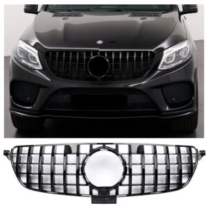 Grila Centrala compatibila cu Mercedes M-Class GLE SUV W166 (2015-2018)