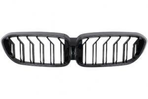Grile Centrale cu LED compatibil cu BMW Seria 5 G30 G31 (2017-2019) Negru Lucios