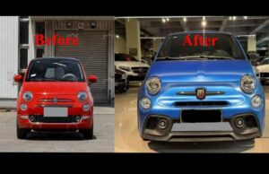 Pachet Exterior compatibil cu Fiat 500 Facelift (2016-2024)