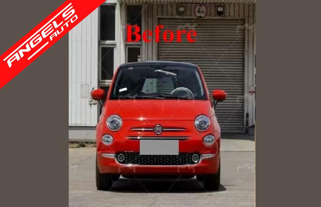 Pachet Exterior compatibil cu Fiat 500 Facelift (2016-2024) - imagine 2