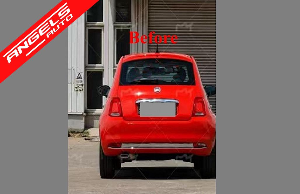 Pachet Exterior compatibil cu Fiat 500 Facelift (2016-2024) - imagine 5
