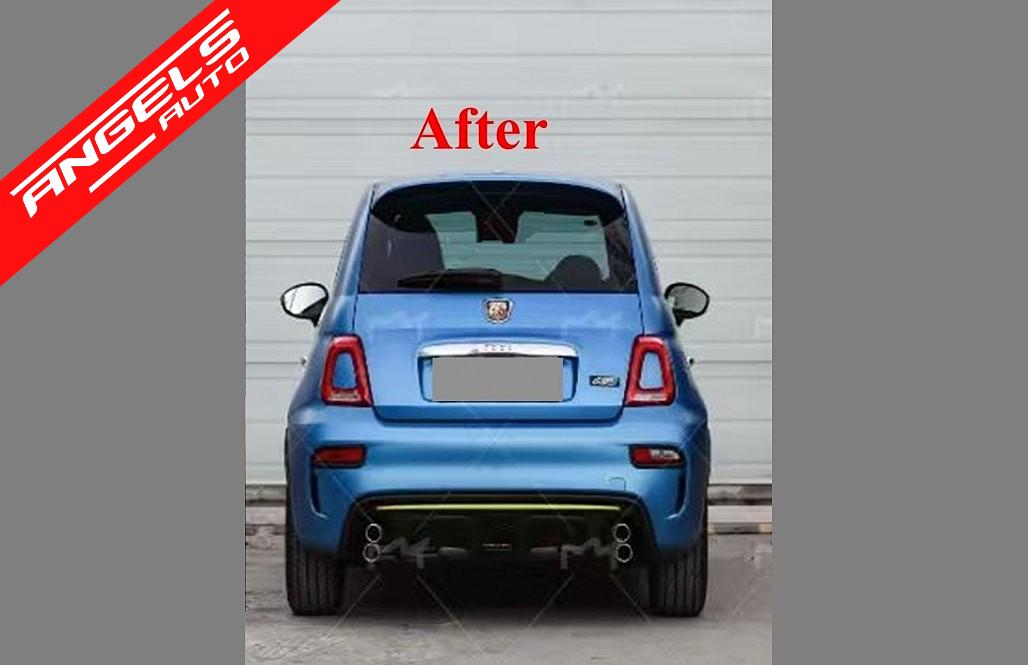 Pachet Exterior compatibil cu Fiat 500 Facelift (2016-2024) - imagine 6