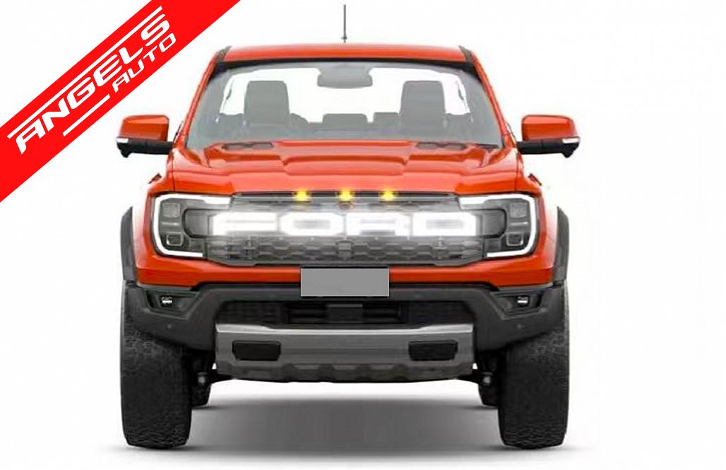 Pachet Exterior compatibil cu Ford Ranger (2015-2021) Conversie Facelift la 2022 Ranger Raptor - imagine 3