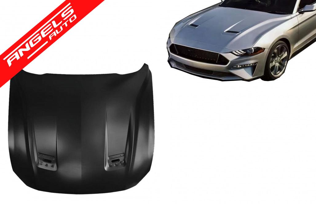 Capota Otel Inoxidabil compatibila cu Ford Mustang Mk6 VI 6 Generation (2018-2022) GT Look - imagine 2