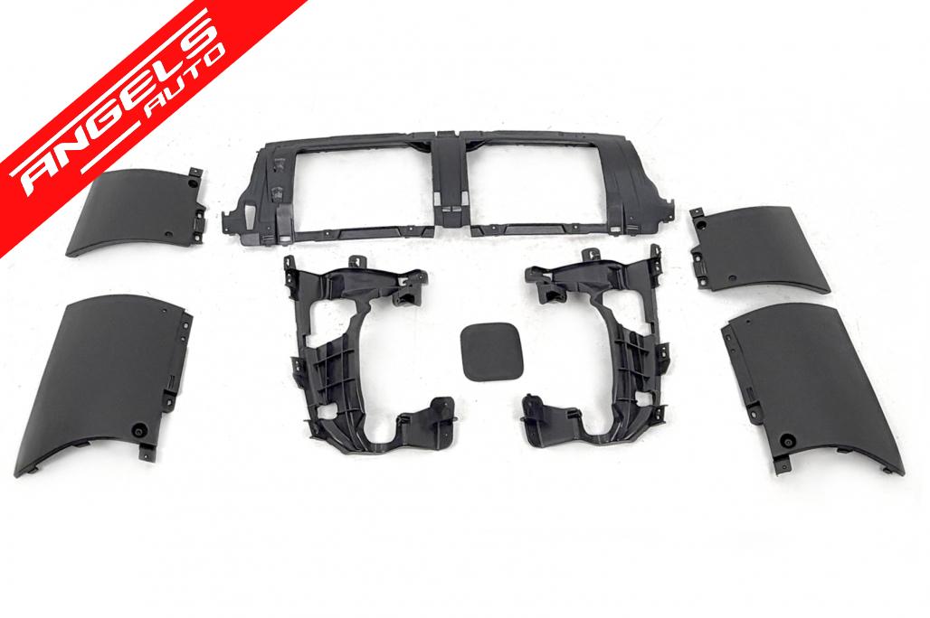 Difuzor Bara Spate cu Ornamente Evacuare compatibil cu Mercedes GLE W167 SUV (2019-Up) GLE 63 Design - imagine 4