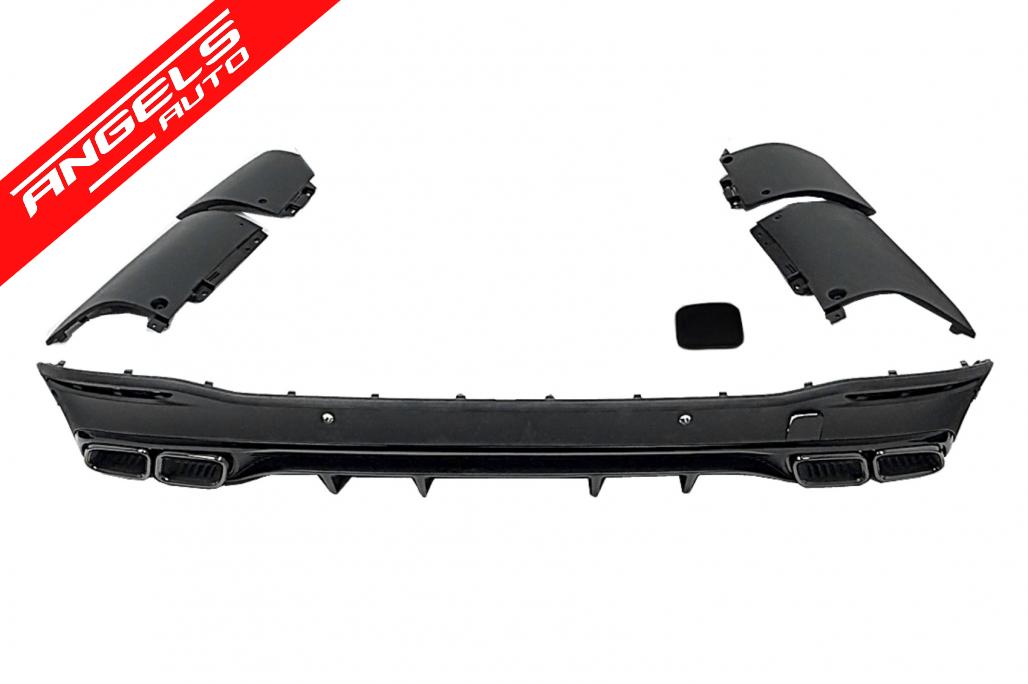 Difuzor Bara Spate cu Ornamente Evacuare compatibil cu Mercedes GLE W167 SUV (2019-Up) GLE 63 Design - imagine 5