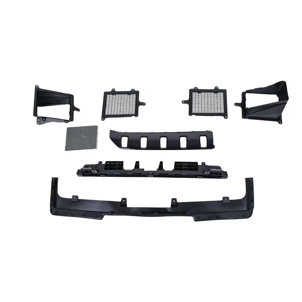 Pachet compatibil cu Mercedes G-Class W463 Facelift / W464 (2018-2023) G63 Design - imagine 12