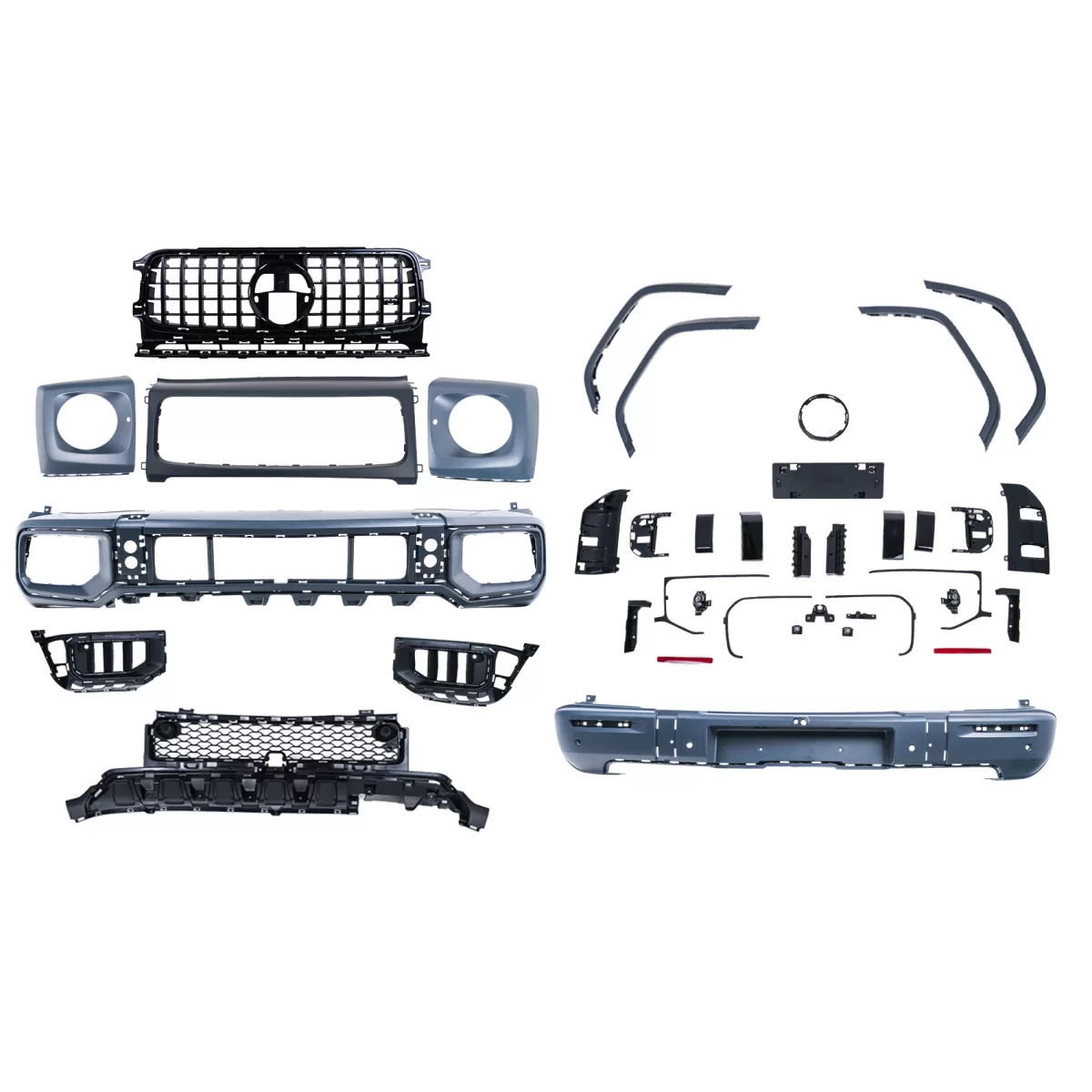 Pachet compatibil cu Mercedes G-Class W463 Facelift / W464 (2018-2023) G63 Design