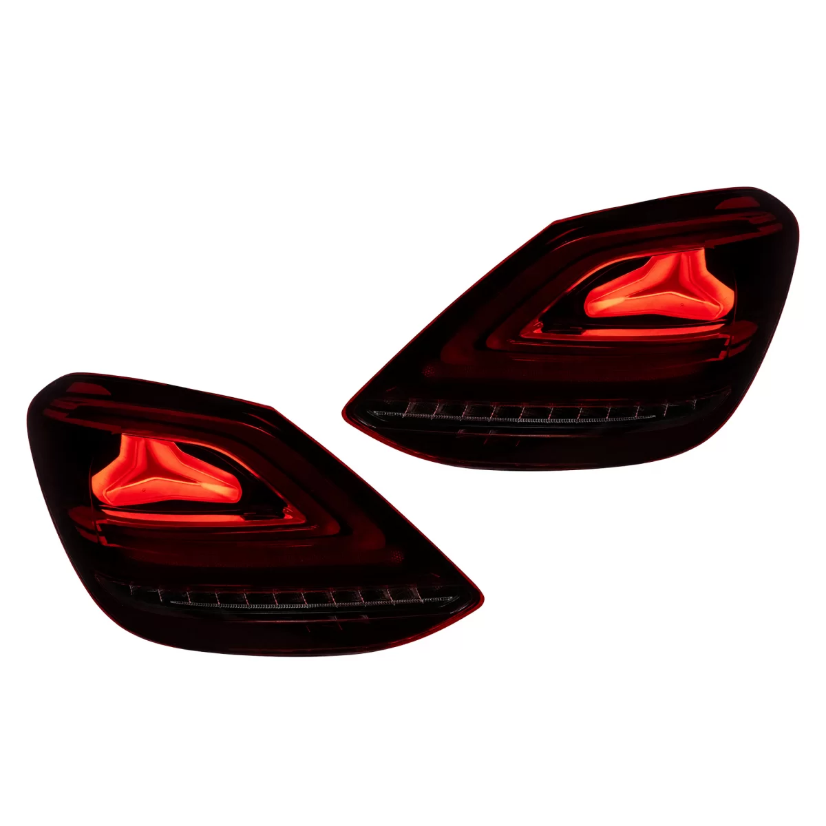 Stopuri compatibil cu Mercedes C-Class W205 Limousine (2014-2018) Led Facelift Design - imagine 6