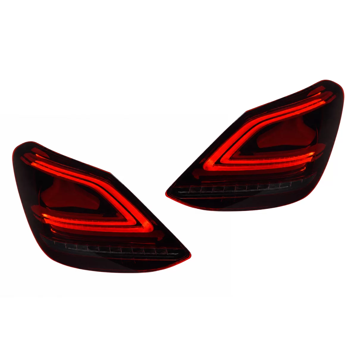 Stopuri compatibil cu Mercedes C-Class W205 Limousine (2014-2018) Led Facelift Design - imagine 3