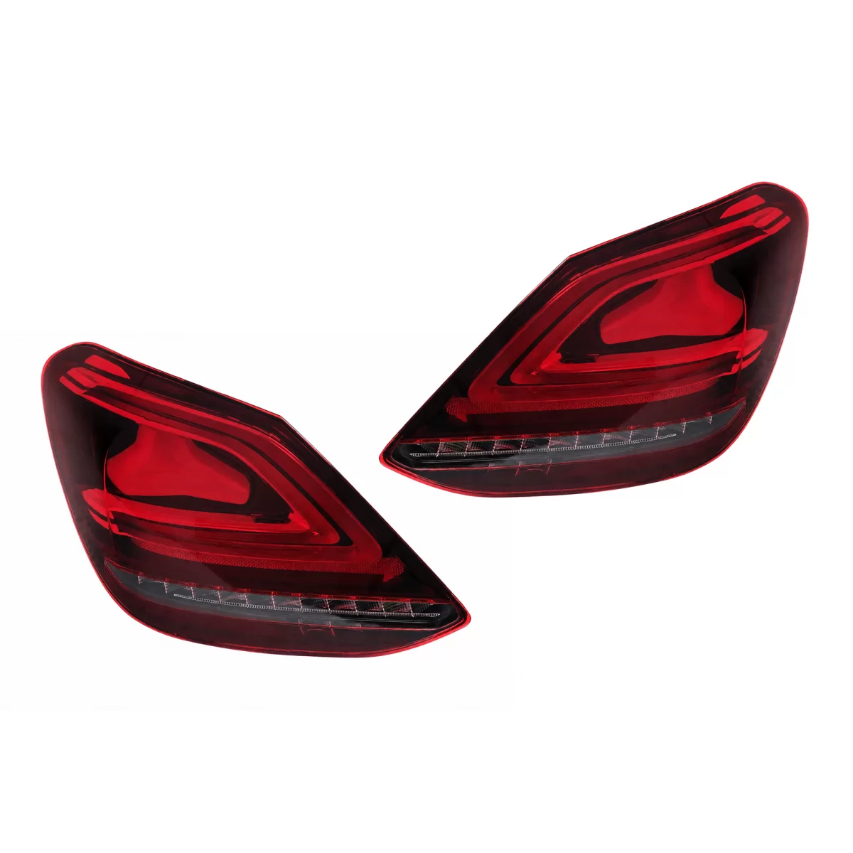 Stopuri compatibil cu Mercedes C-Class W205 Limousine (2014-2018) Led Facelift Design