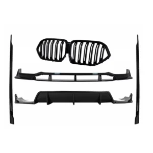 Pachet Exterior Aero compatibil cu BMW X6 G06 2019-03.2023 M-Tech Black Knight Design