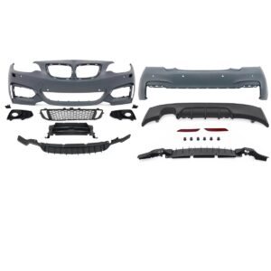 Pachet Exterior compatibil cu BMW Seria 2 F22 F23 Coupe Cabrio (2014-2017) M-Tech Design