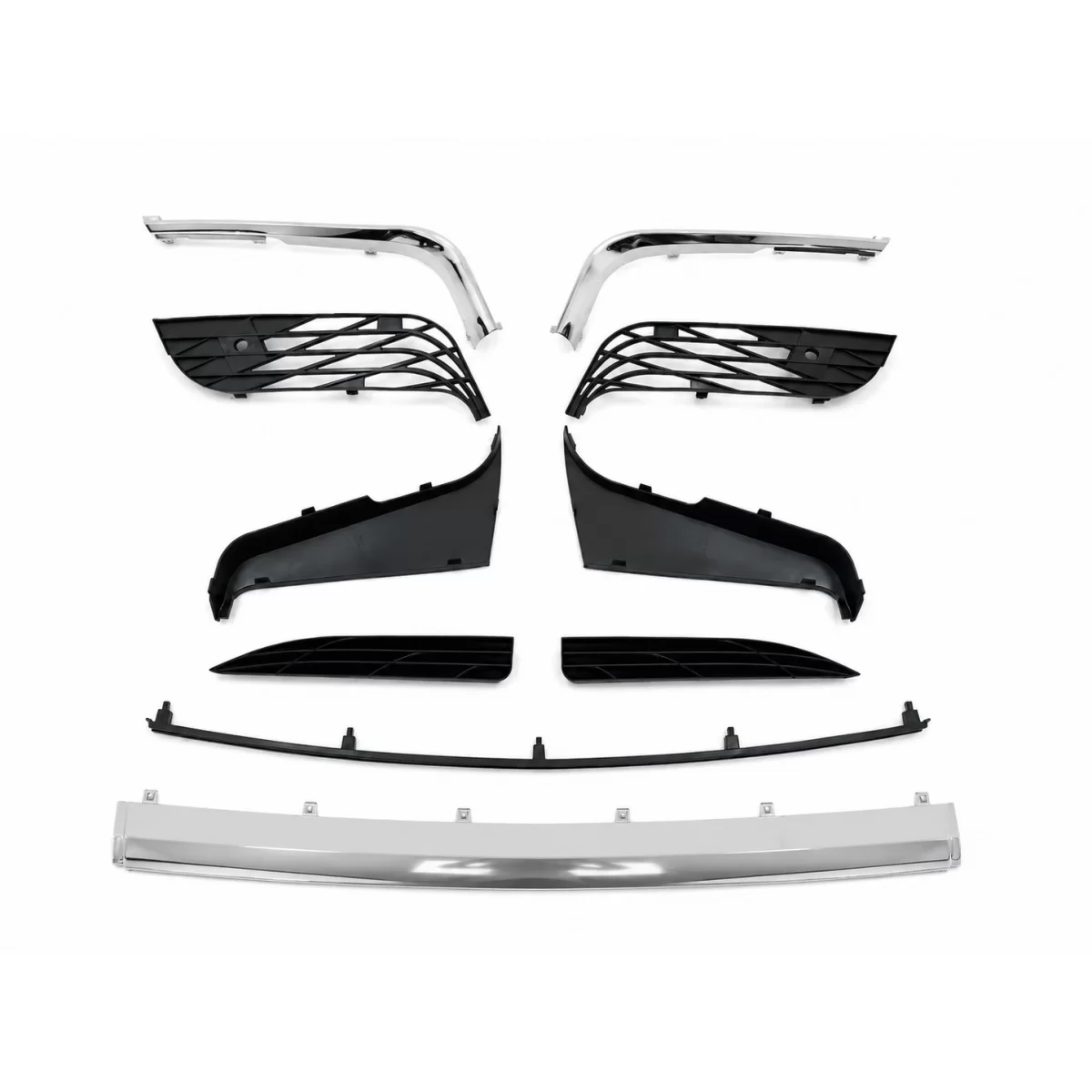 Kit Exterior compatibil cu Mercedes V-Class W447 Vito W448 2014-UP Grila LED Cascada - imagine 14
