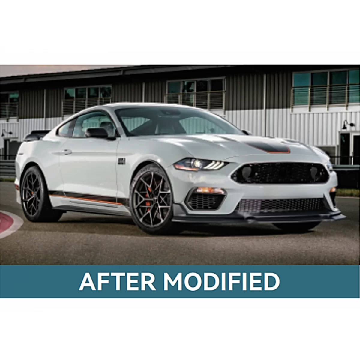 Bara Fata compatibil cu Ford Mustang Mk6 VI Generatia 6 Facelift 2018-2022 - imagine 2