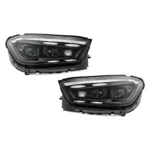 Faruri compatibil cu Mercedes GLE SUV W167 GLE Coupe C167 (2019-2023) LED Facelift Design