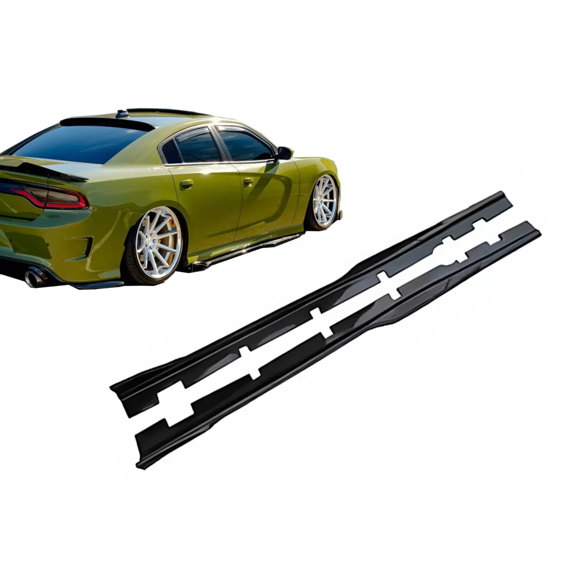 Extensii praguri laterale compatibil cu Dodge Charger LD (2015-2023) - imagine 2