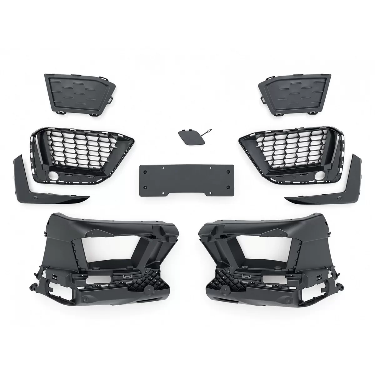 Pachet Exterior compatibil cu BMW Seria 5 G30 LCI 2020-UP M-Tech Design - imagine 4