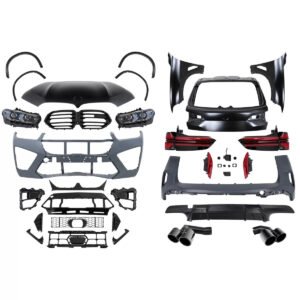 Pachet Exterior Complet compatibil cu BMW X5 F15 (2013-2018) Conversie la G05 LCI M Design