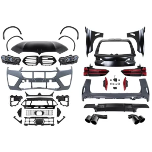 Pachet Exterior Complet compatibil cu BMW X5 F15 (2013-2018) Conversie la G05 LCI M Design