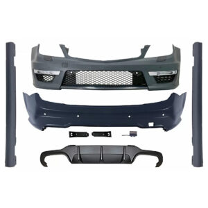Pachet Exterior compatibil cu Mercedes C-Class W204 (2007-2015) Facelift C63 Design
