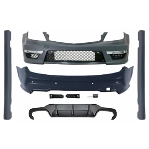 Pachet Exterior compatibil cu Mercedes C-Class W204 (2007-2015) Facelift C63 Design