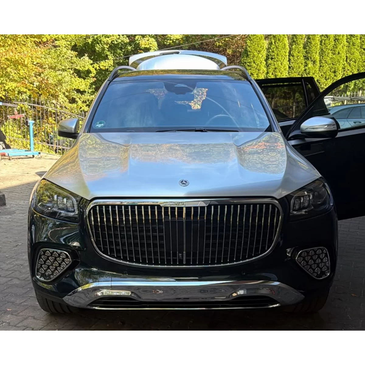 Pachet Exterior Complet compatibil cu Mercedes GLS SUV X167 (2019-2023) M-Design - imagine 9