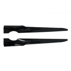 Extensii Praguri Laterale Negru Lucios compatibil cu BMW X3 G45 (2024-2027) Sport Design